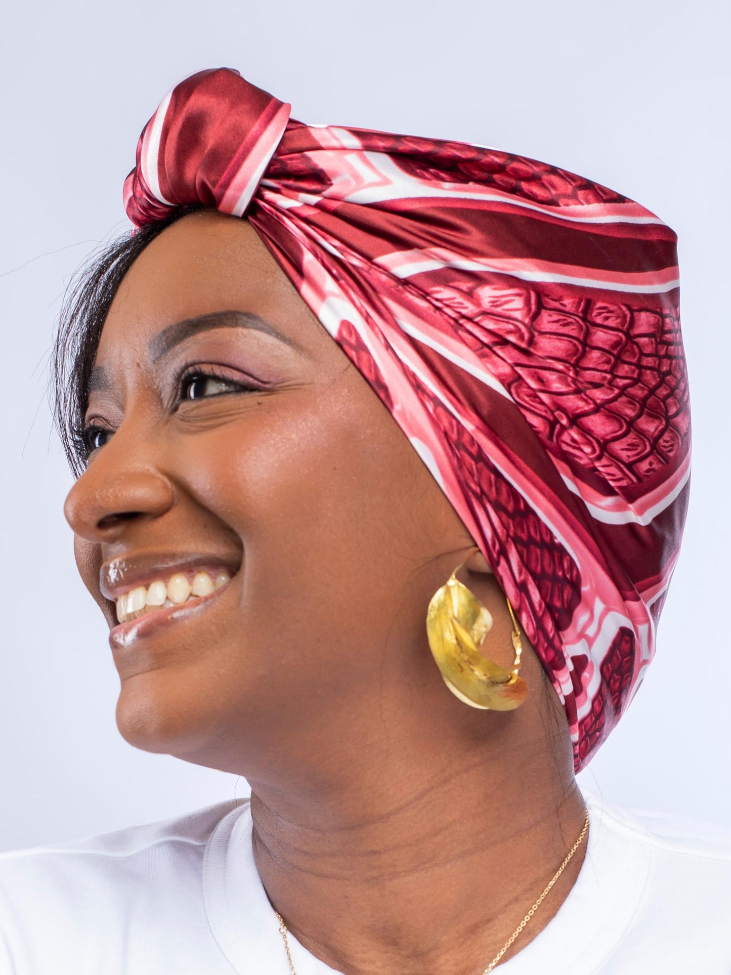 Djie Fall Silk - Turban Madina