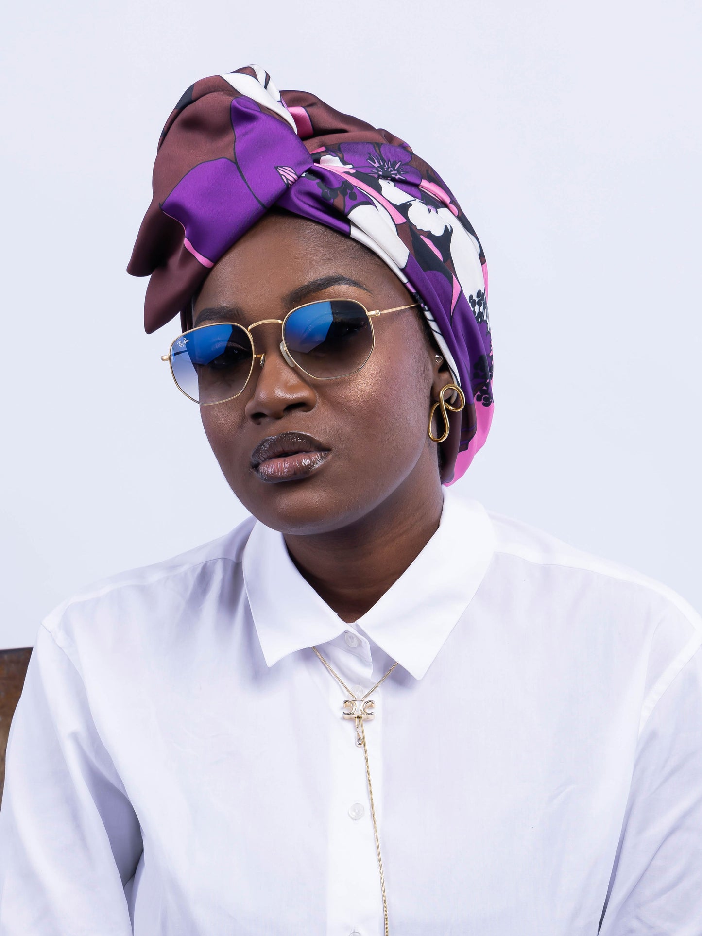 Djie Fall Silk - Turban Djenam