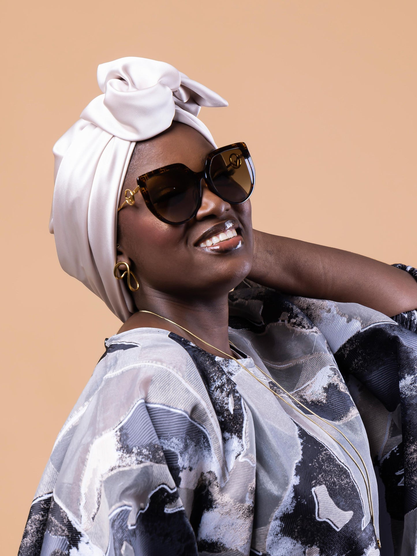 Djie Fall Silk - Turban Djenam