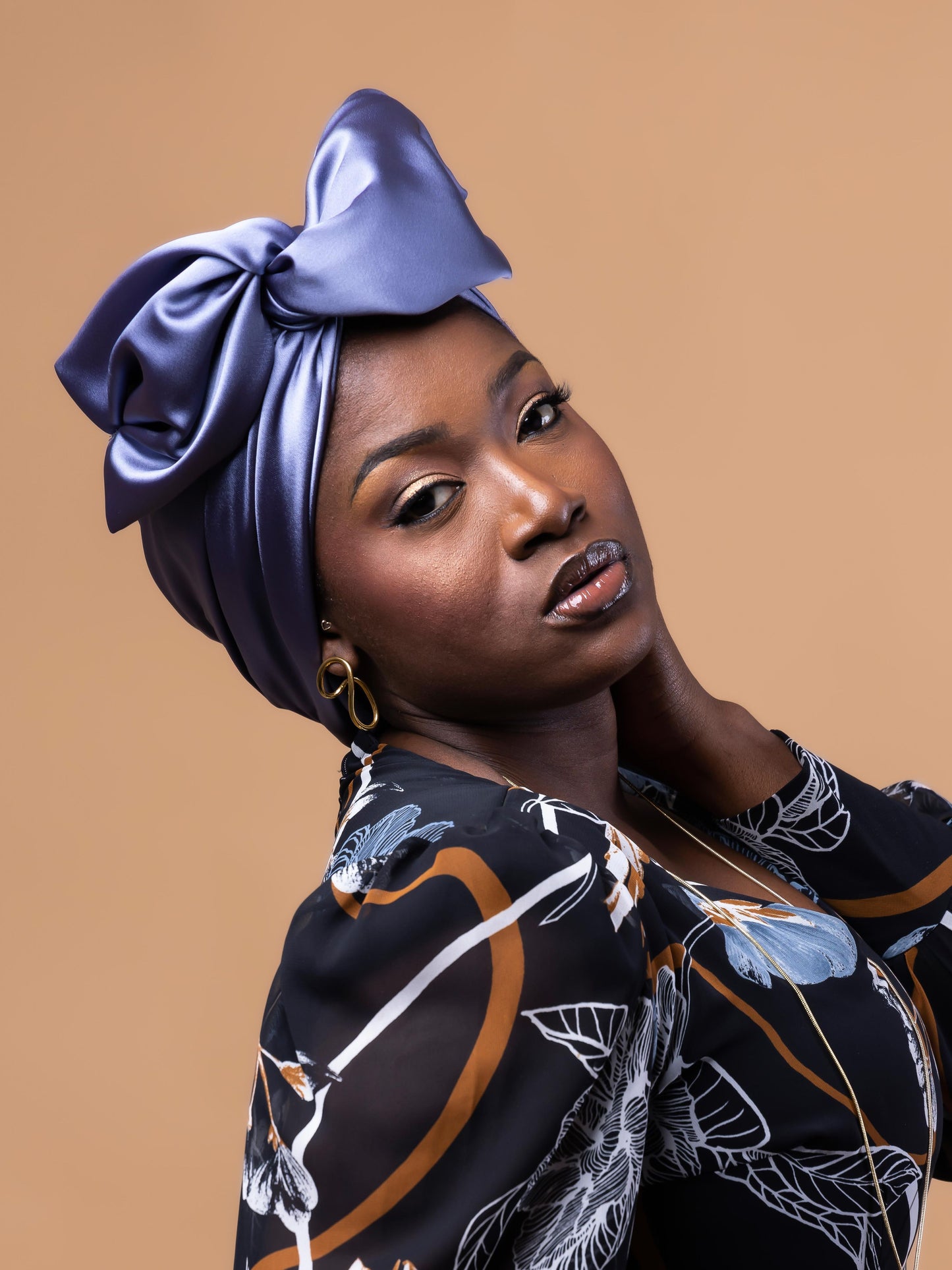 Djie Fall Silk - Turban Djenam