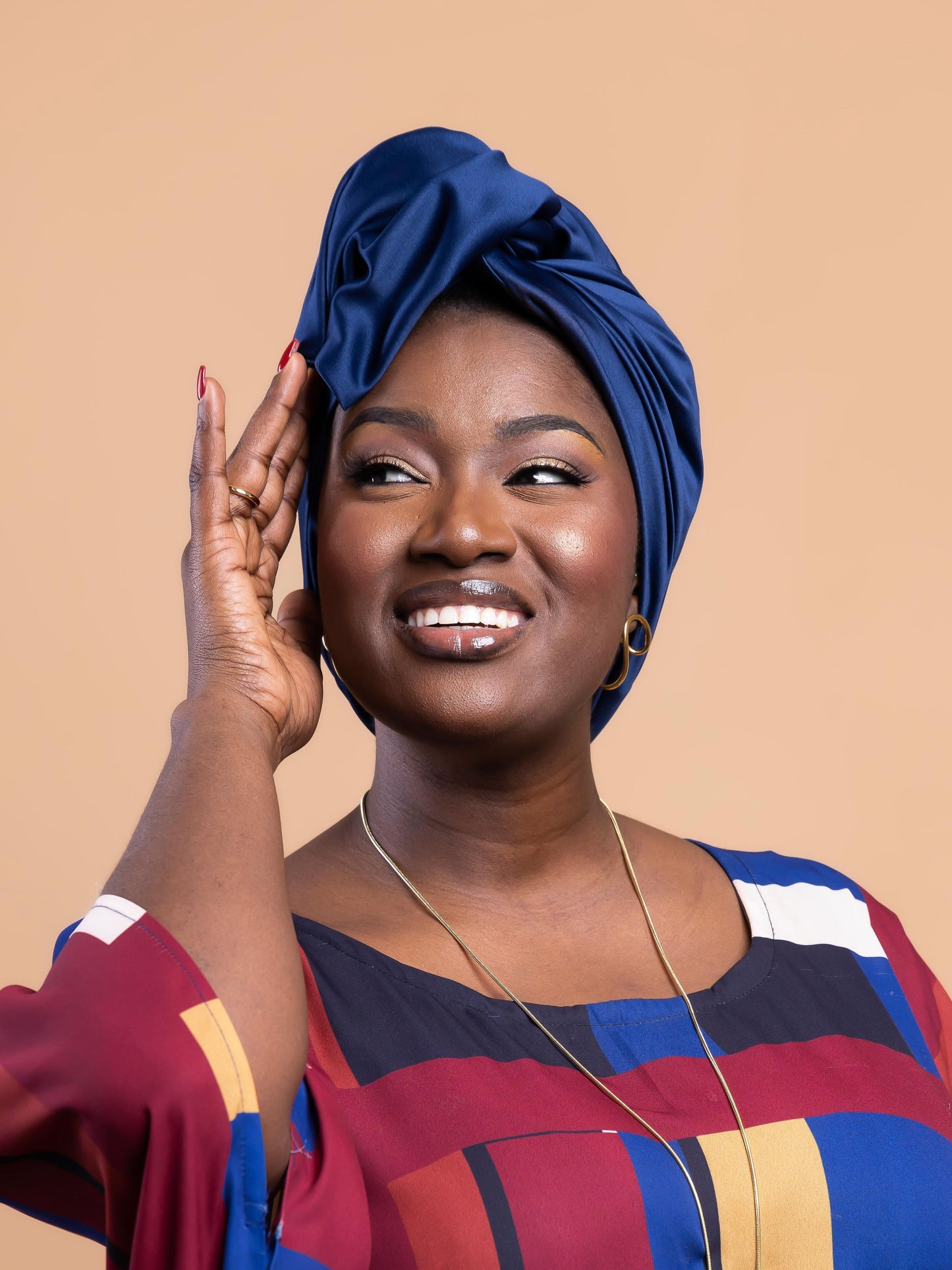 Djie Fall Silk - Turban Djenam