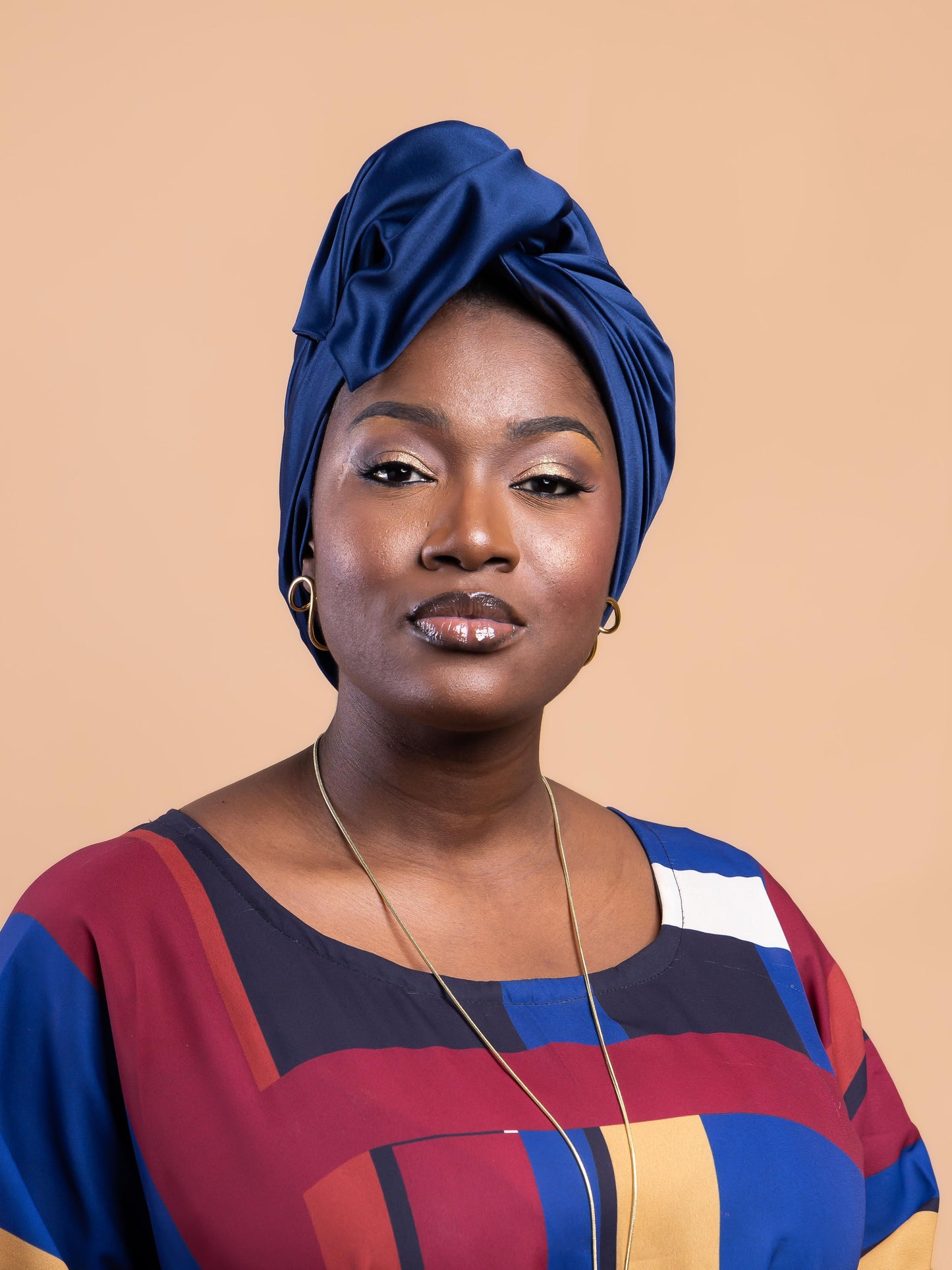 Djie Fall Silk - Turban Djenam