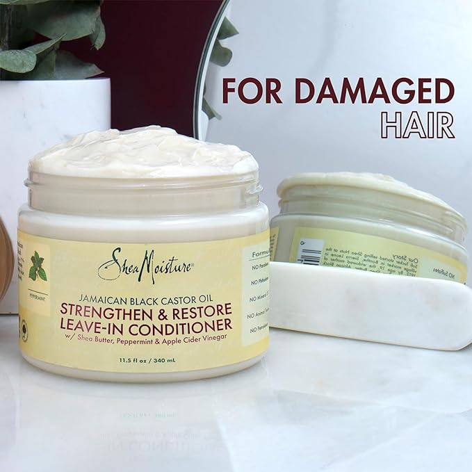 Shea Moisture Strengthen and Restore Leave in conditioner