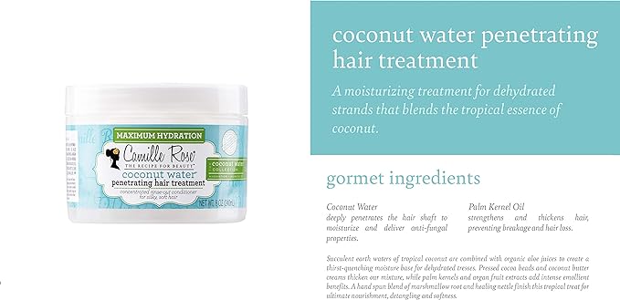 Camille Rose Naturals Coconut Water Penetrating Hair Treatment
