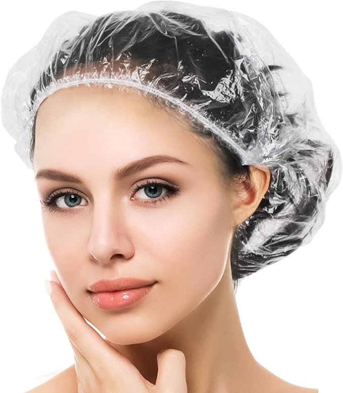 Bonnet plastique pour soins capillaires