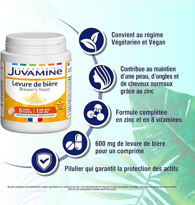 Juvamine - Levure de Bière