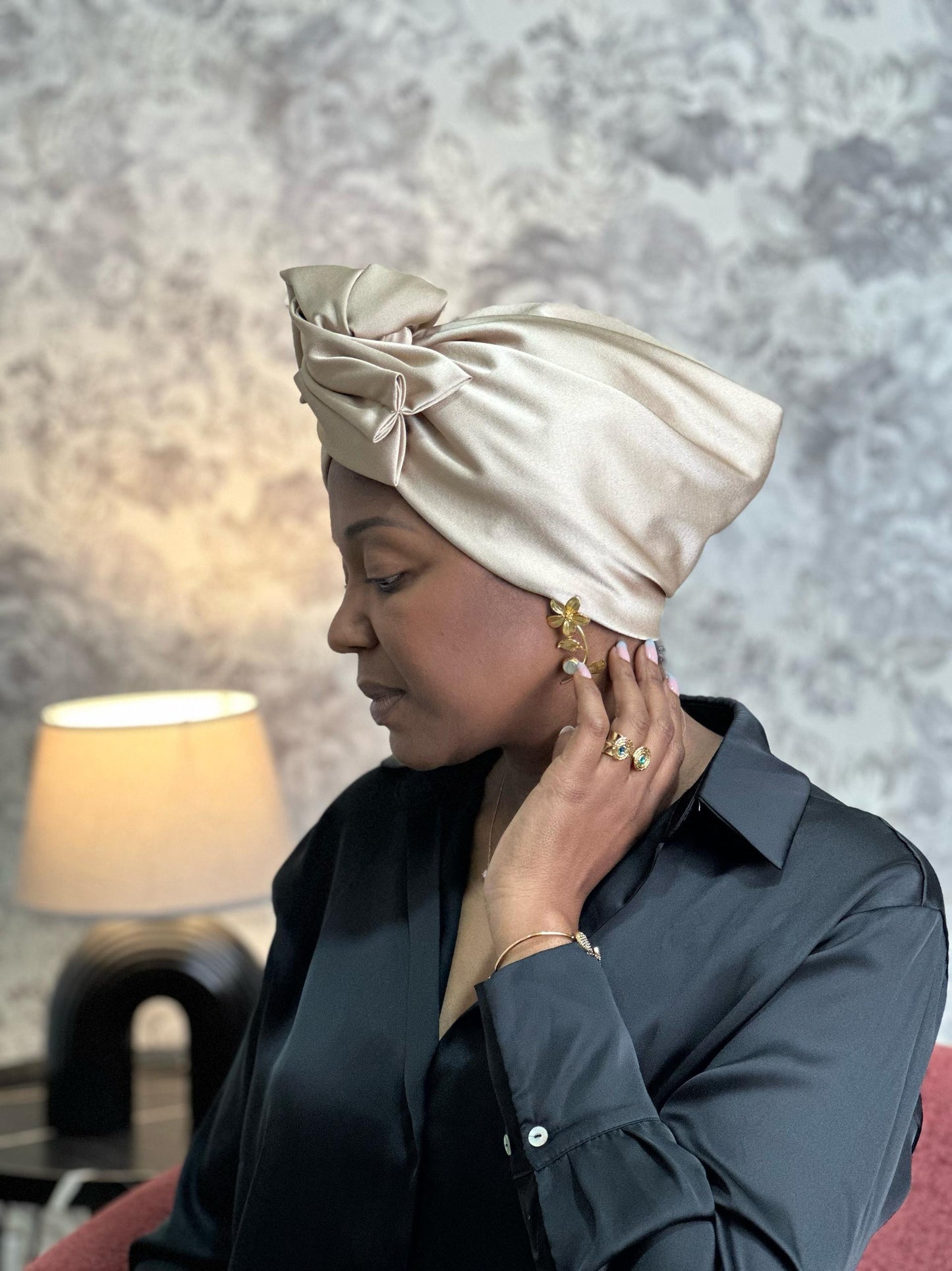 Djie Fall Silk - Turban Djenam