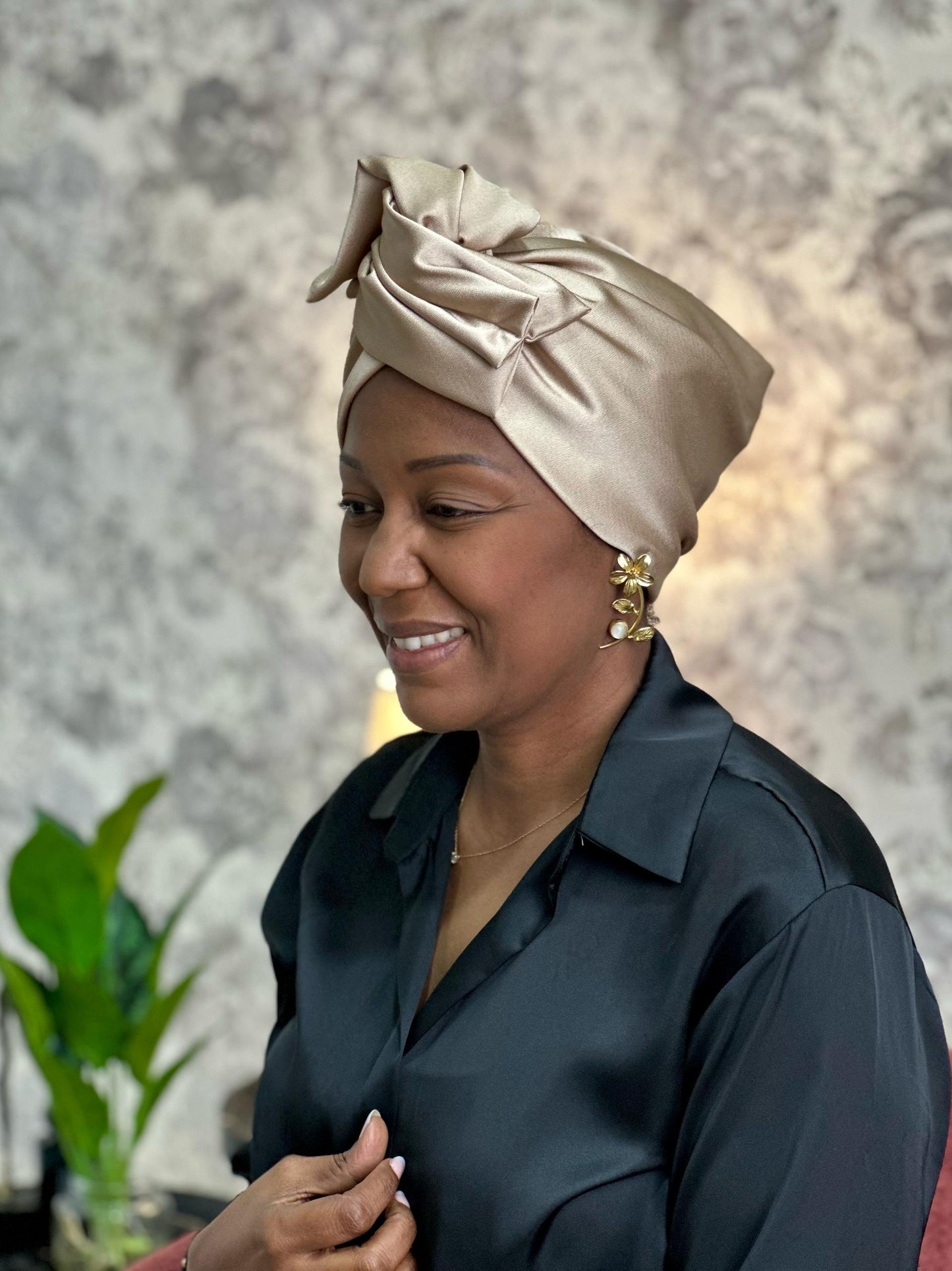 Djie Fall Silk - Turban Djenam