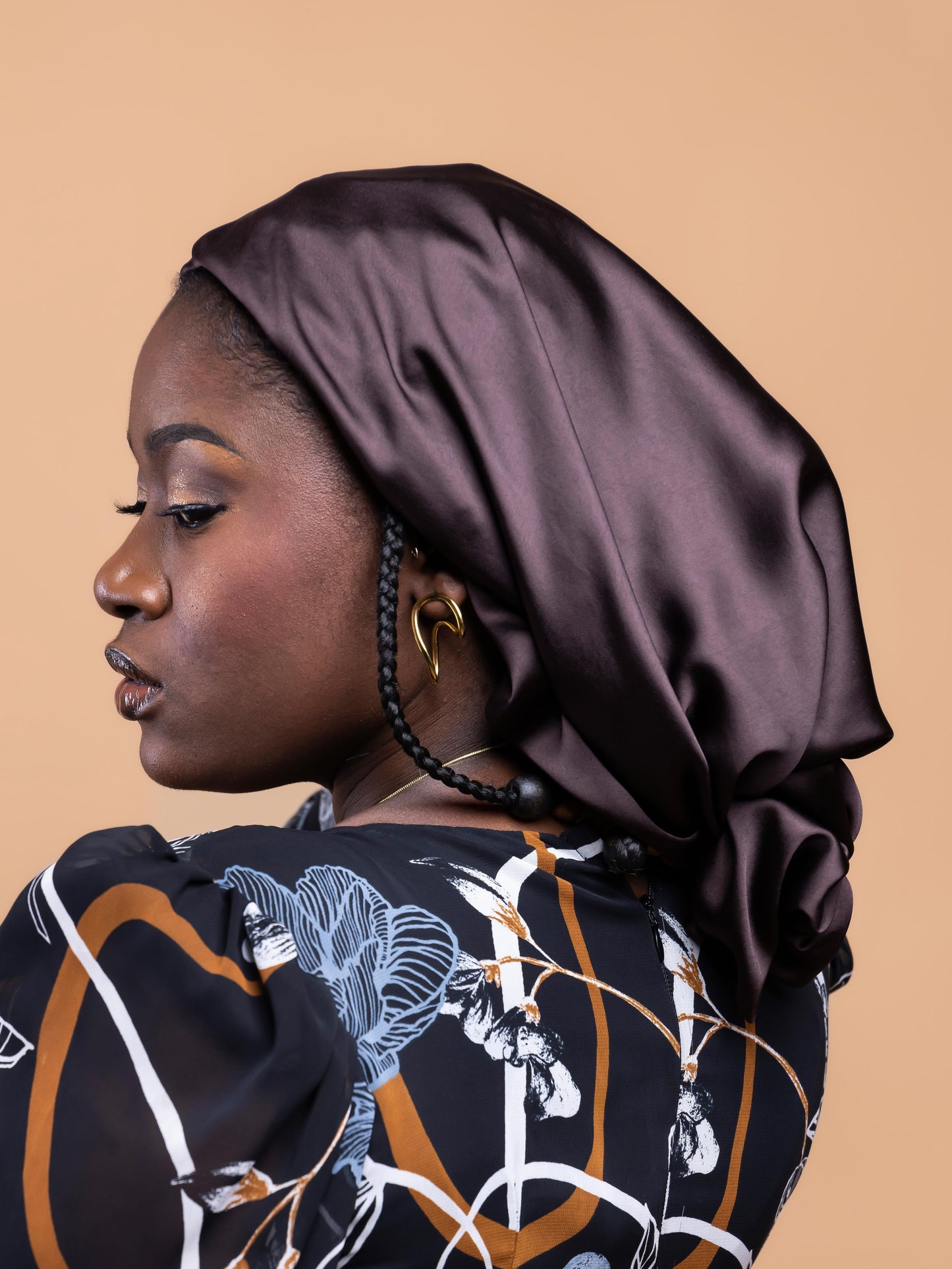 Djie Fall Silk - Turban Djenam