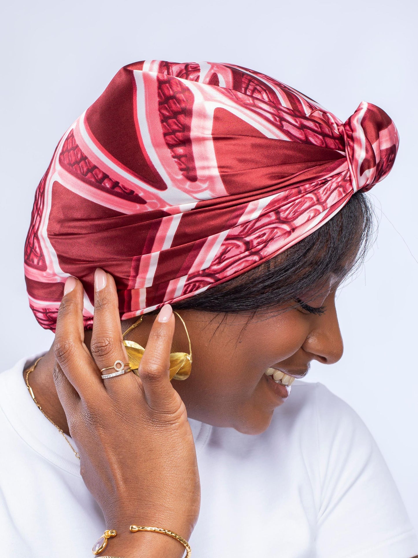 Djie Fall Silk - Turban Madina