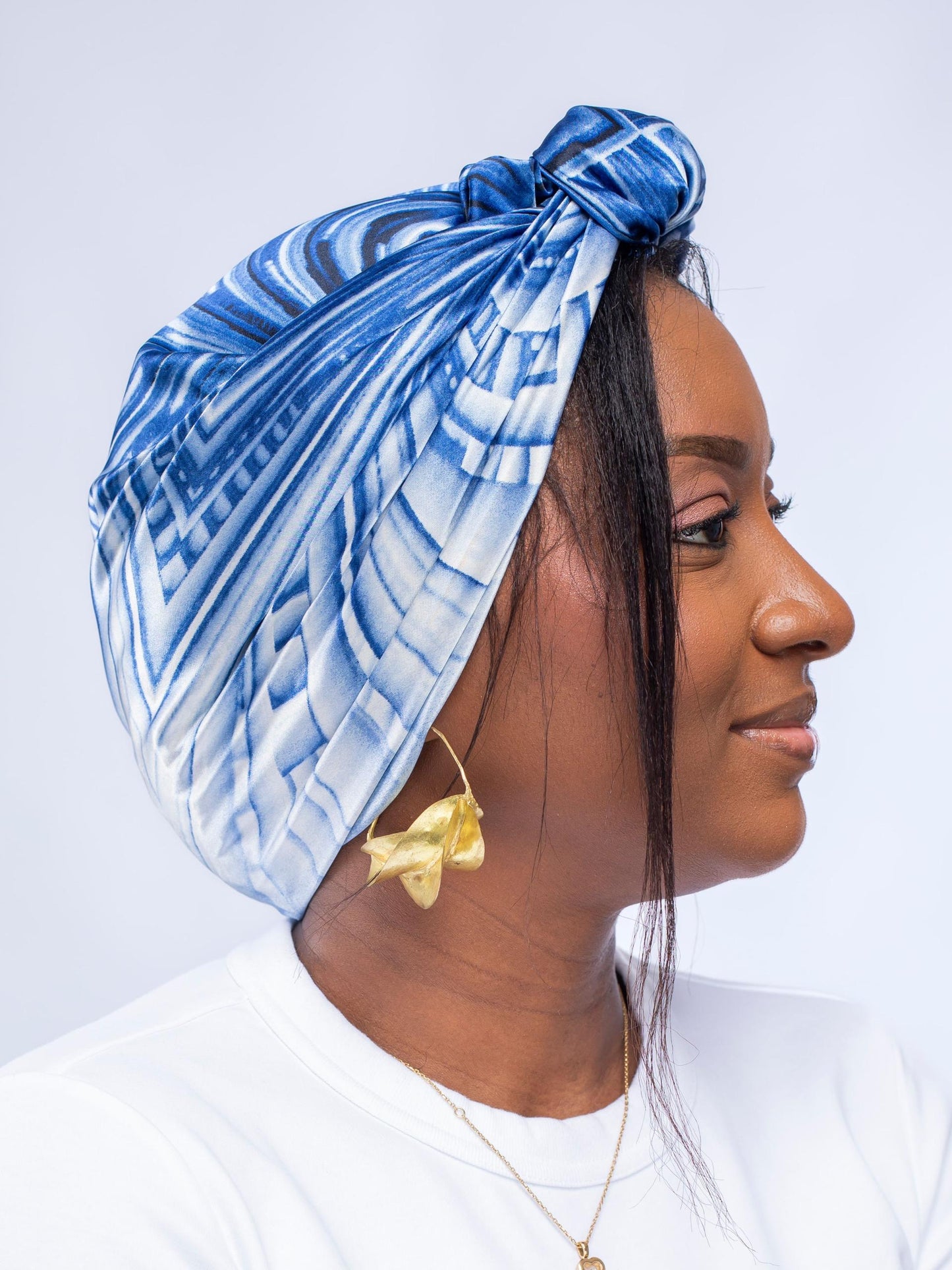 Djie Fall Silk - Turban Madina