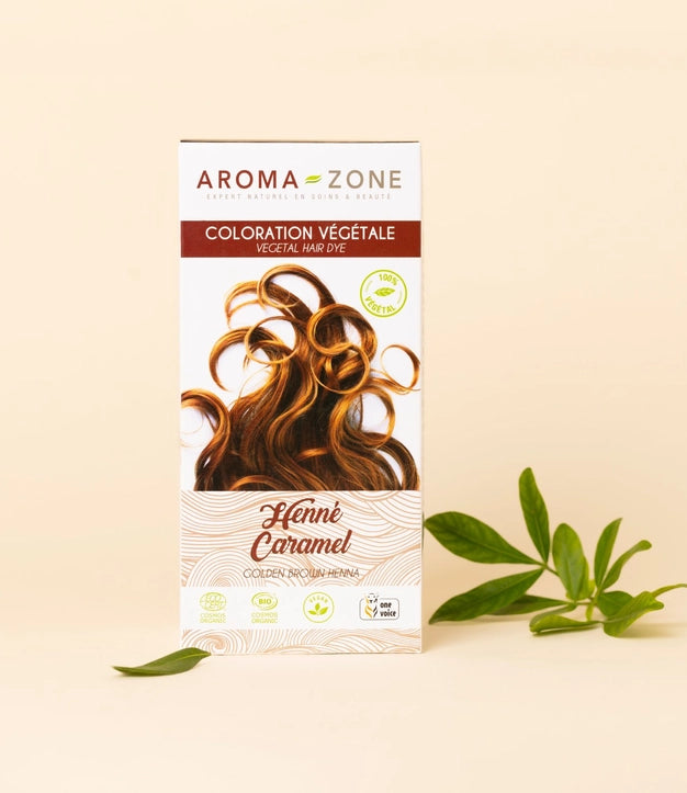 Aroma Zone - Henné Caramel BIO - coloration végétale