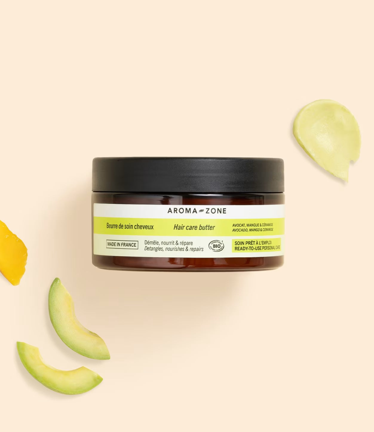 Aroma Zone - Beurre de soin cheveux Céramide NG & Acide hyaluronique