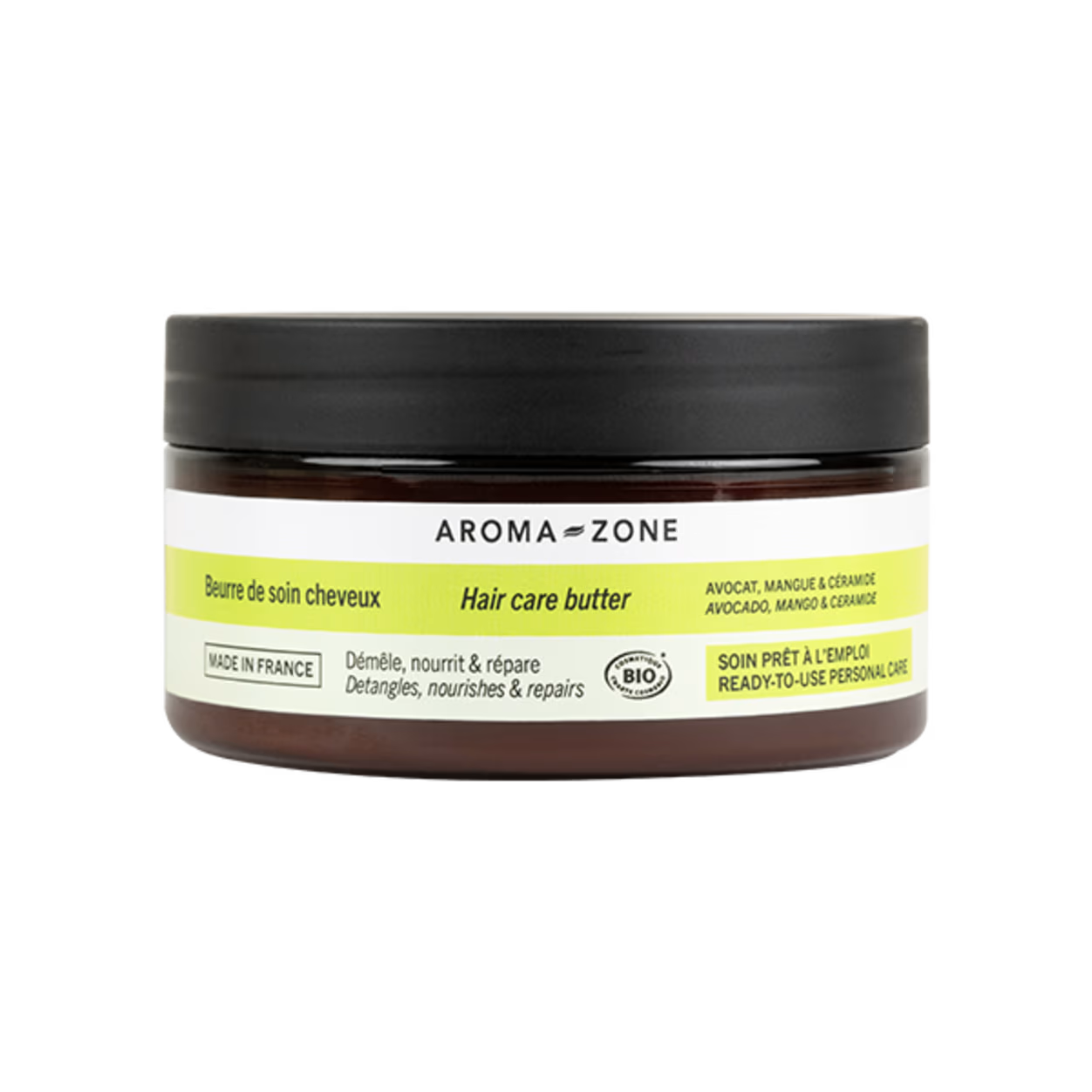 Aroma Zone - Beurre de soin cheveux Céramide NG & Acide hyaluronique