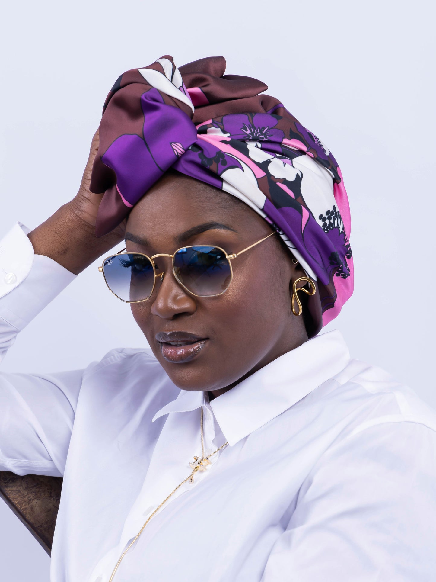 Djie Fall Silk - Turban Djenam