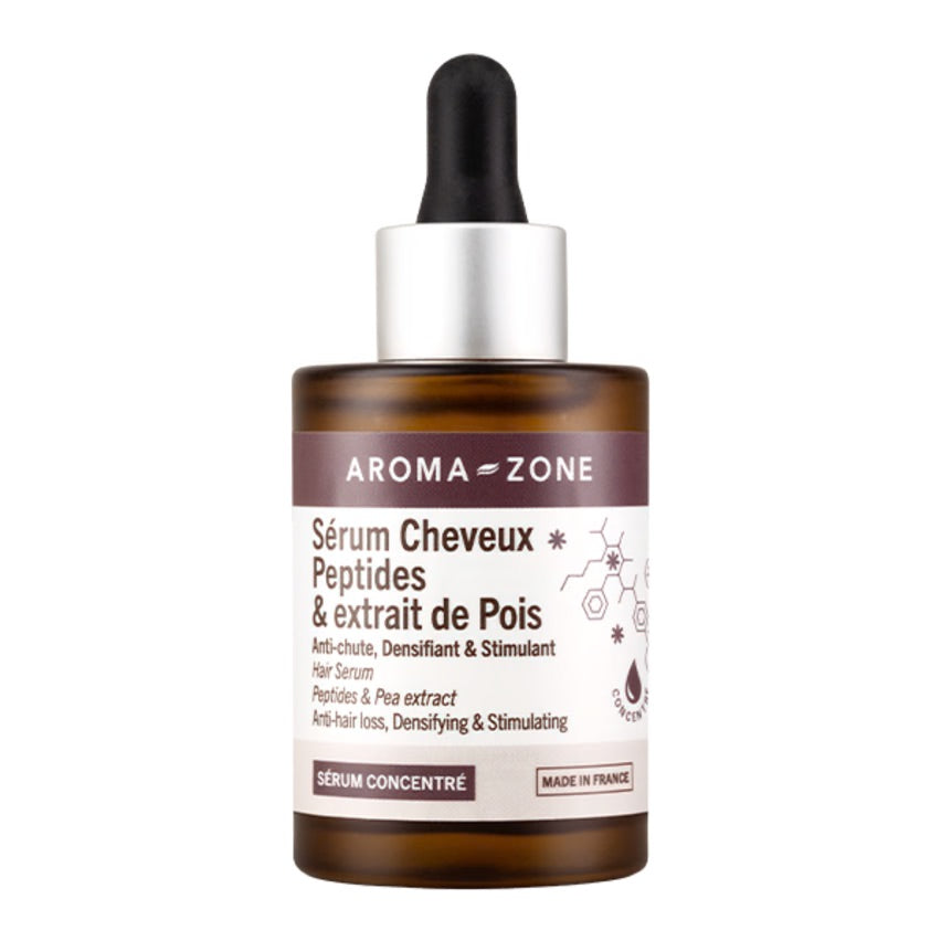 Aroma Zone - Sérum cheveux anti-chute Peptides & extrait de pois