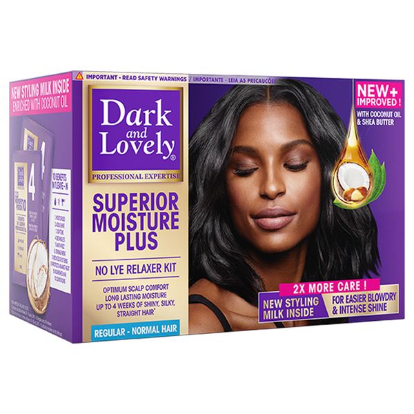 Dark And Lovely Moisture Plus Kit Défrisant Sans Soude Normal