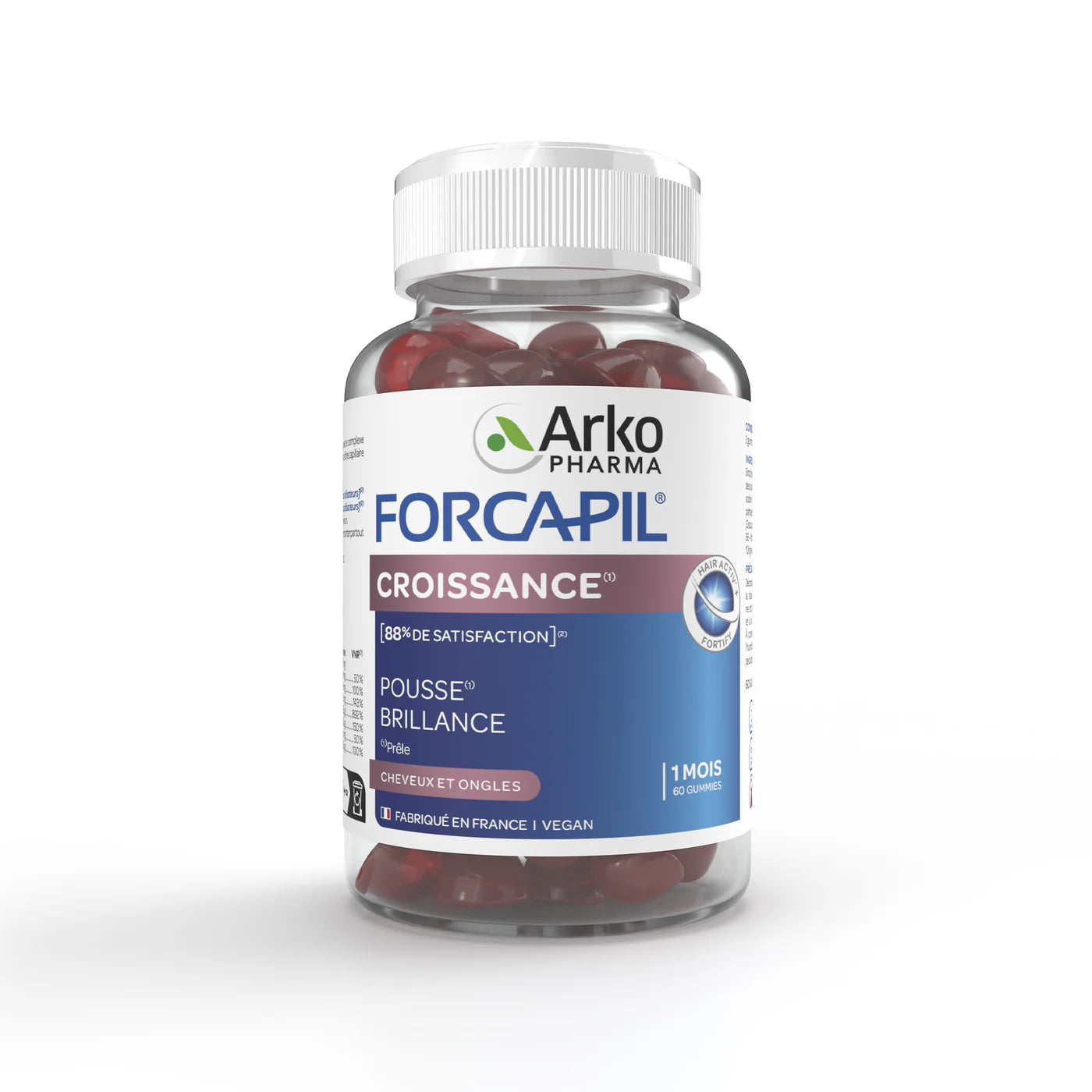 Forcapil Gummies Croissance - Cheveux et Ongles