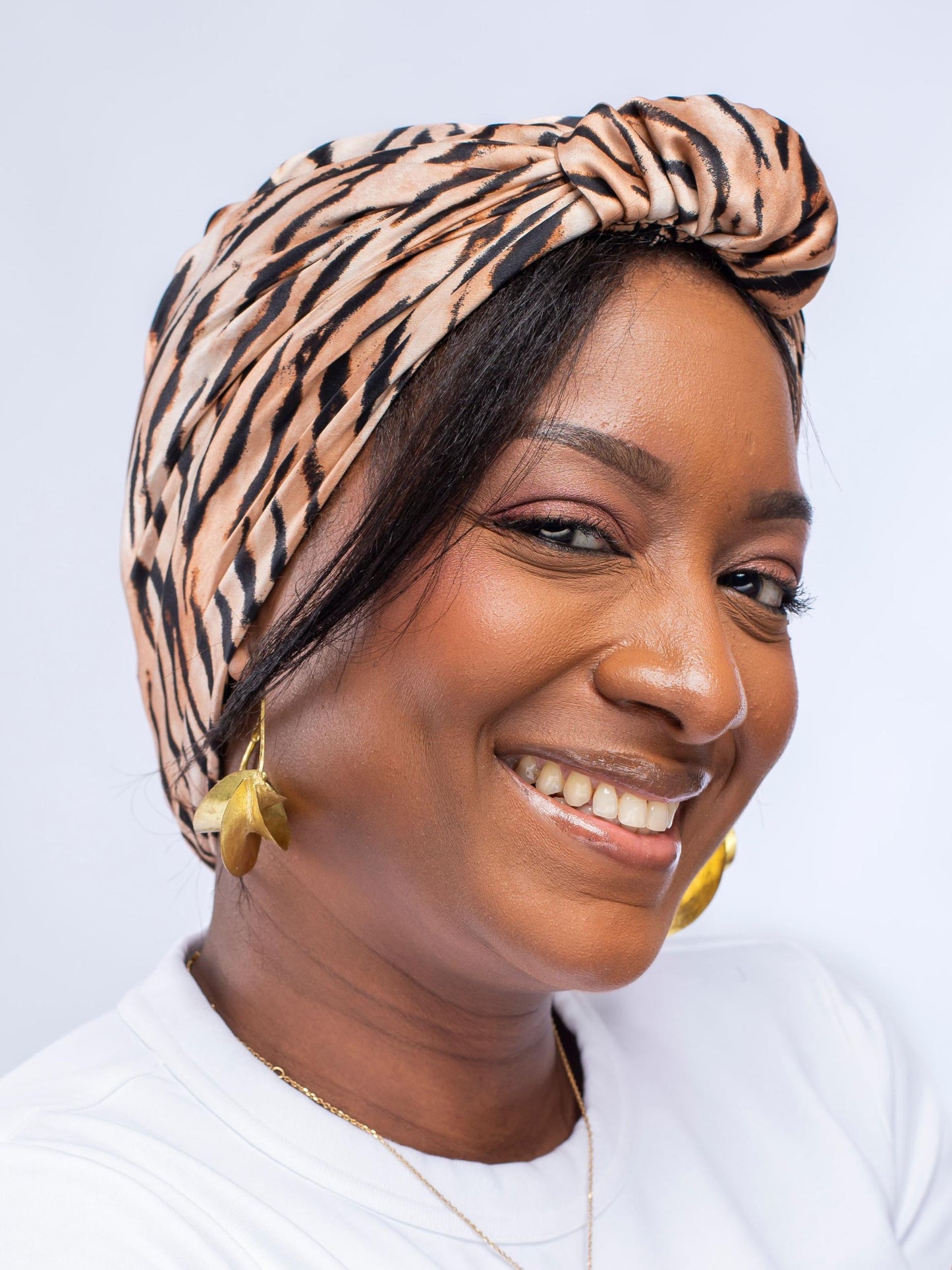 Djie Fall Silk - Turban Madina