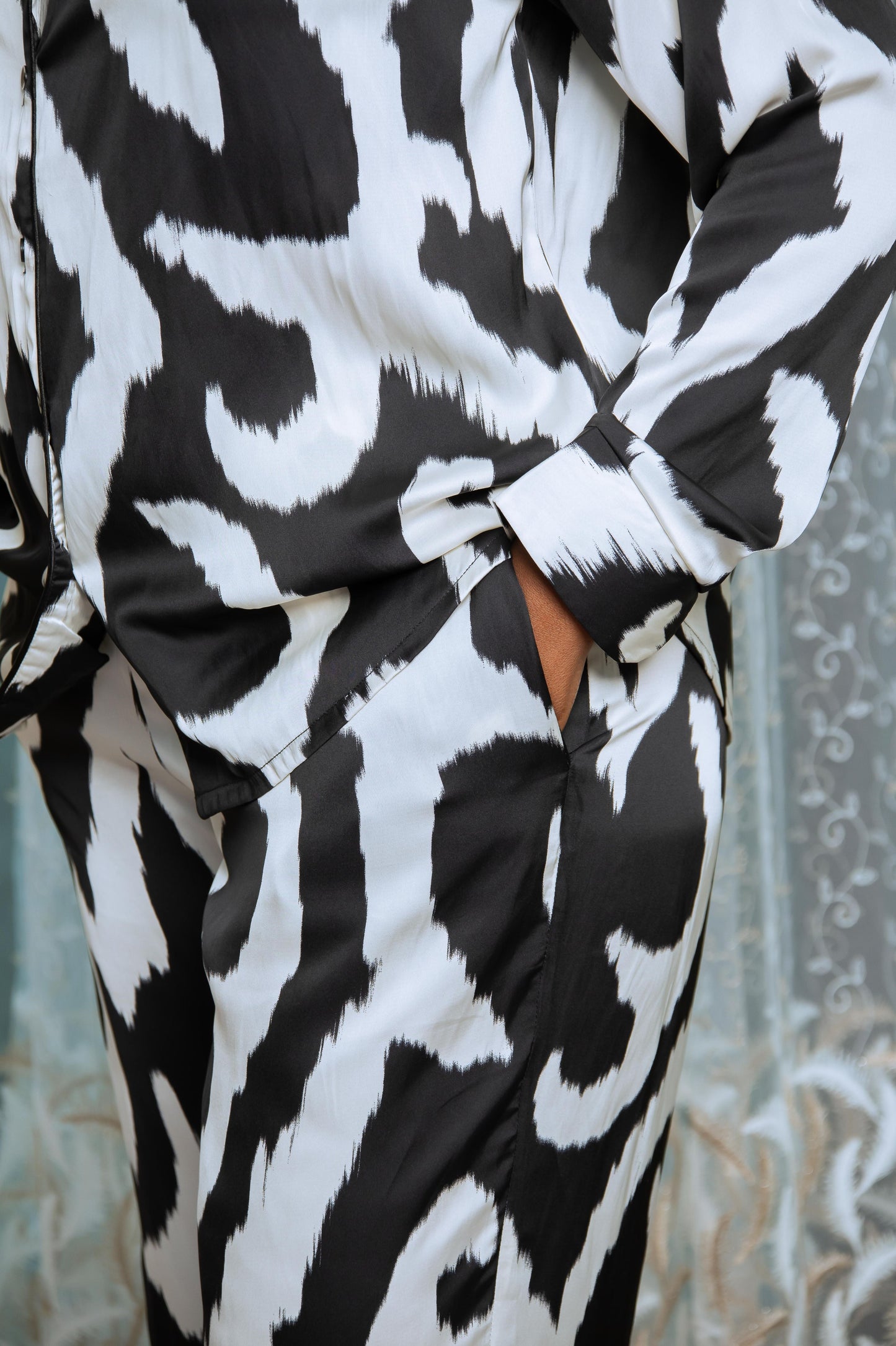 Djie Fall Silk - Amour de soi - Pyjama en soie Fatoumata | DjieFall