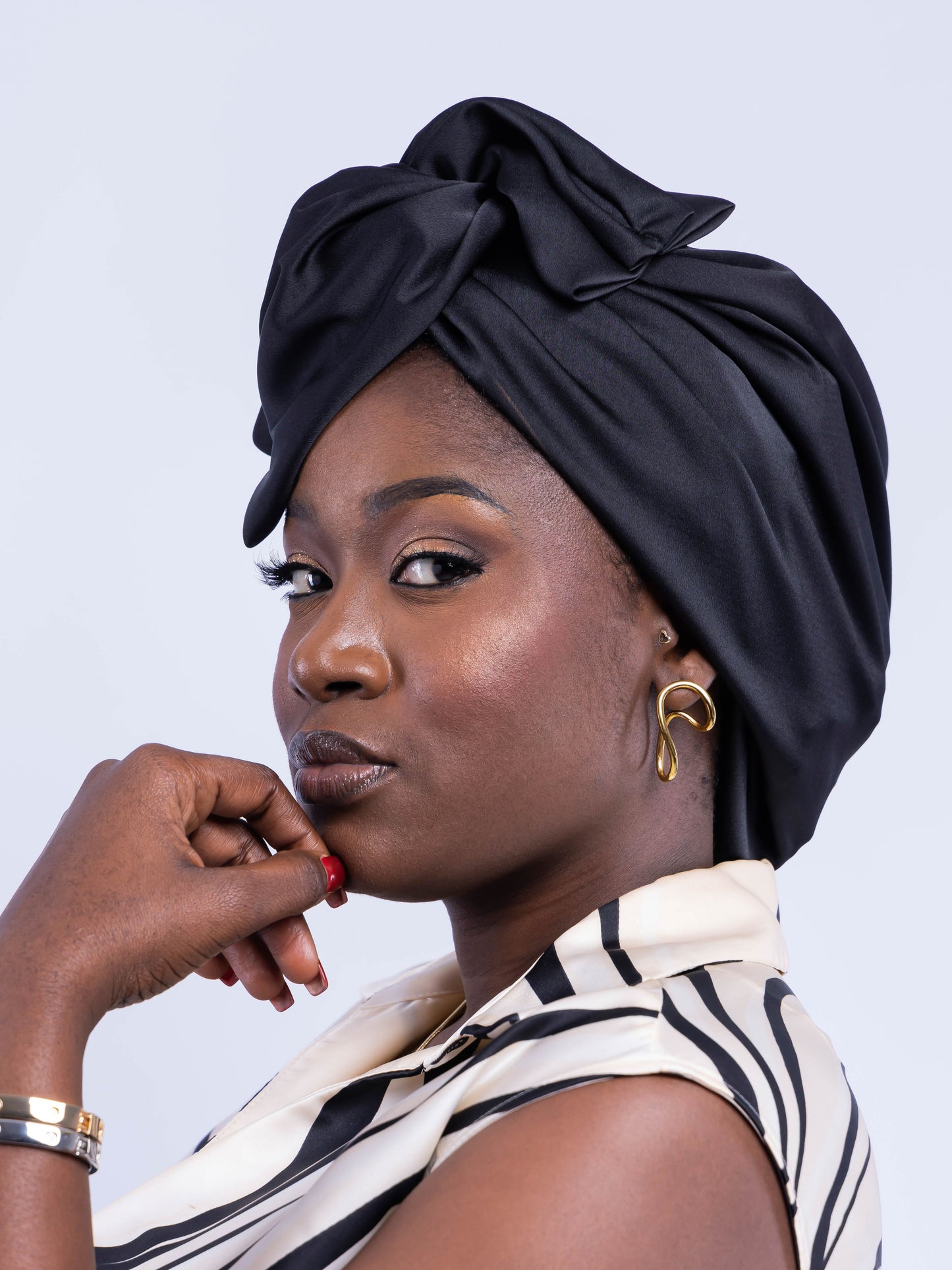 Djie Fall Silk - Turban Djenam