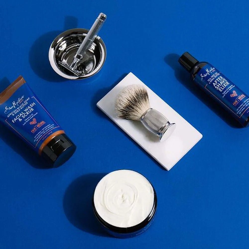 Shea Moisture Men Facial Wash & Scrub | DjieFall