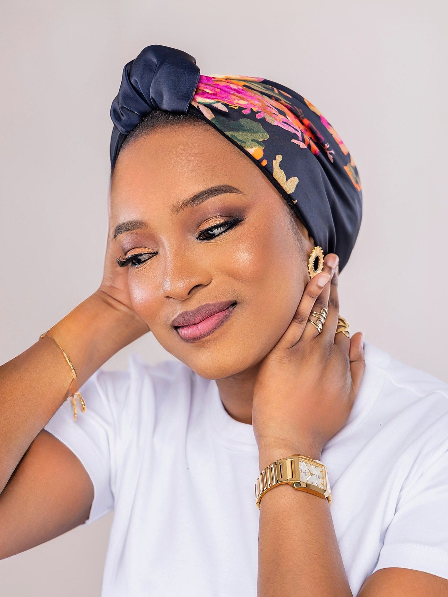 Djie Fall Silk - Turban Madina
