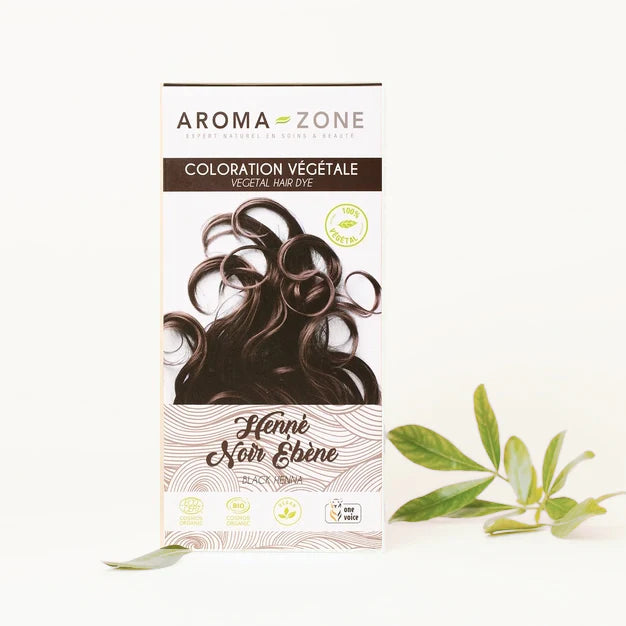 Aroma Zone - Henné Noir ébène BIO - coloration végétale | DjieFall
