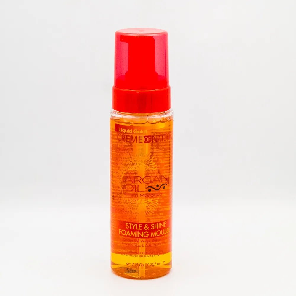 Creme of Nature – Foaming Mousse - Mousse Coiffante à l’Huile d’Argan | DjieFall
