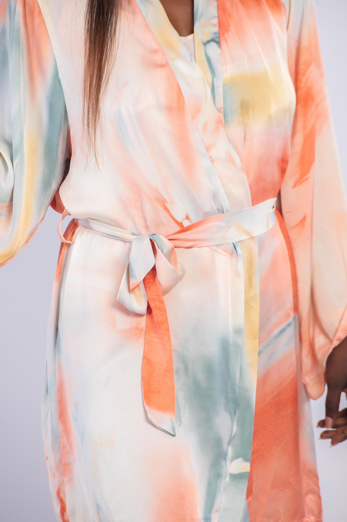 Djie Fall Silk - Kimono en soie Diorus | DjieFall