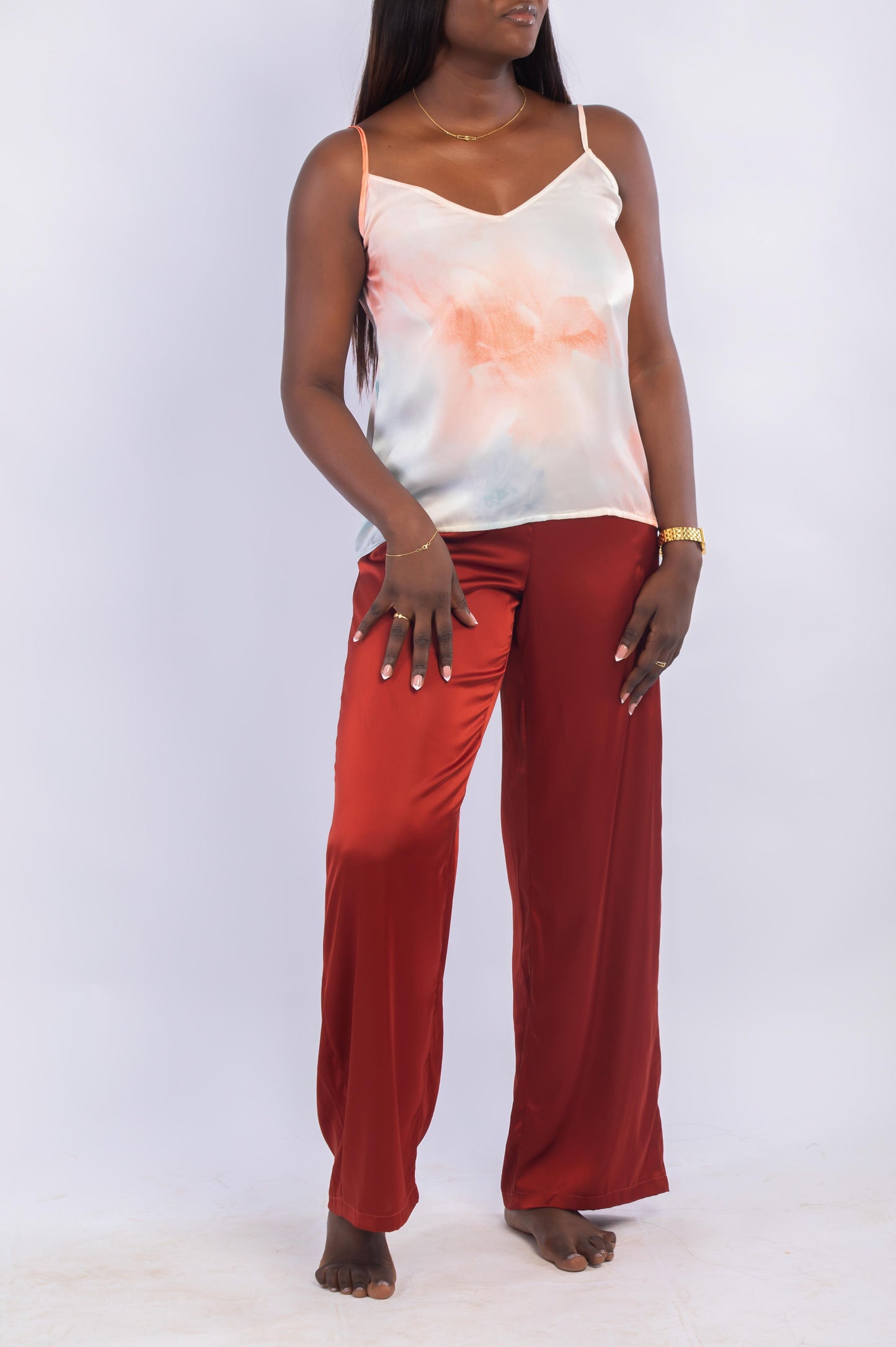 Djie Fall Silk - Set de pyjama en soie Diorus | DjieFall