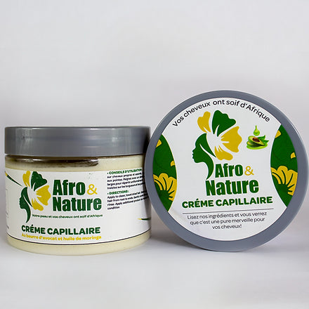 Crème capillaire avocat et moringa | DjieFall