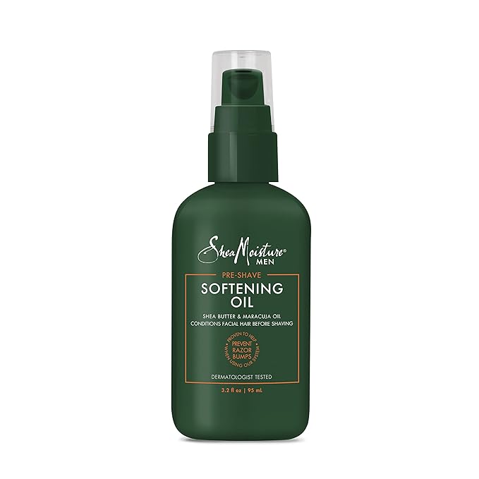 Shea Moisture Men Pre Shave Softening Oil - Huile adoucissante pour la barbe | DjieFall