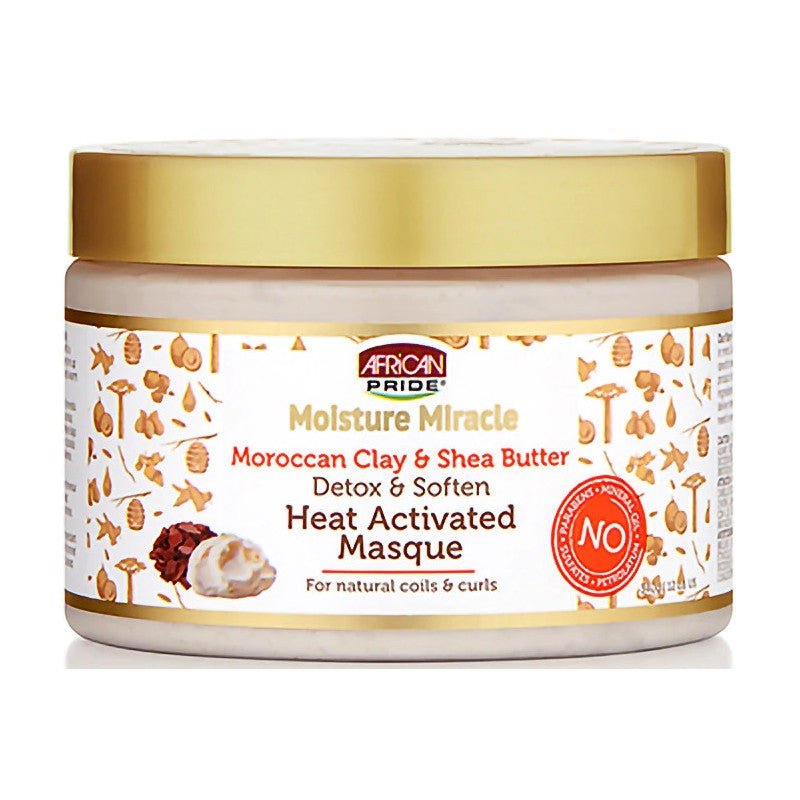 Moisture Miracle Moroccan Clay & Shea Butter Heat Activated Masque