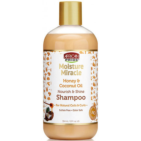 African Pride Moisture Miracle Honey & Coconut Oil Shampoo