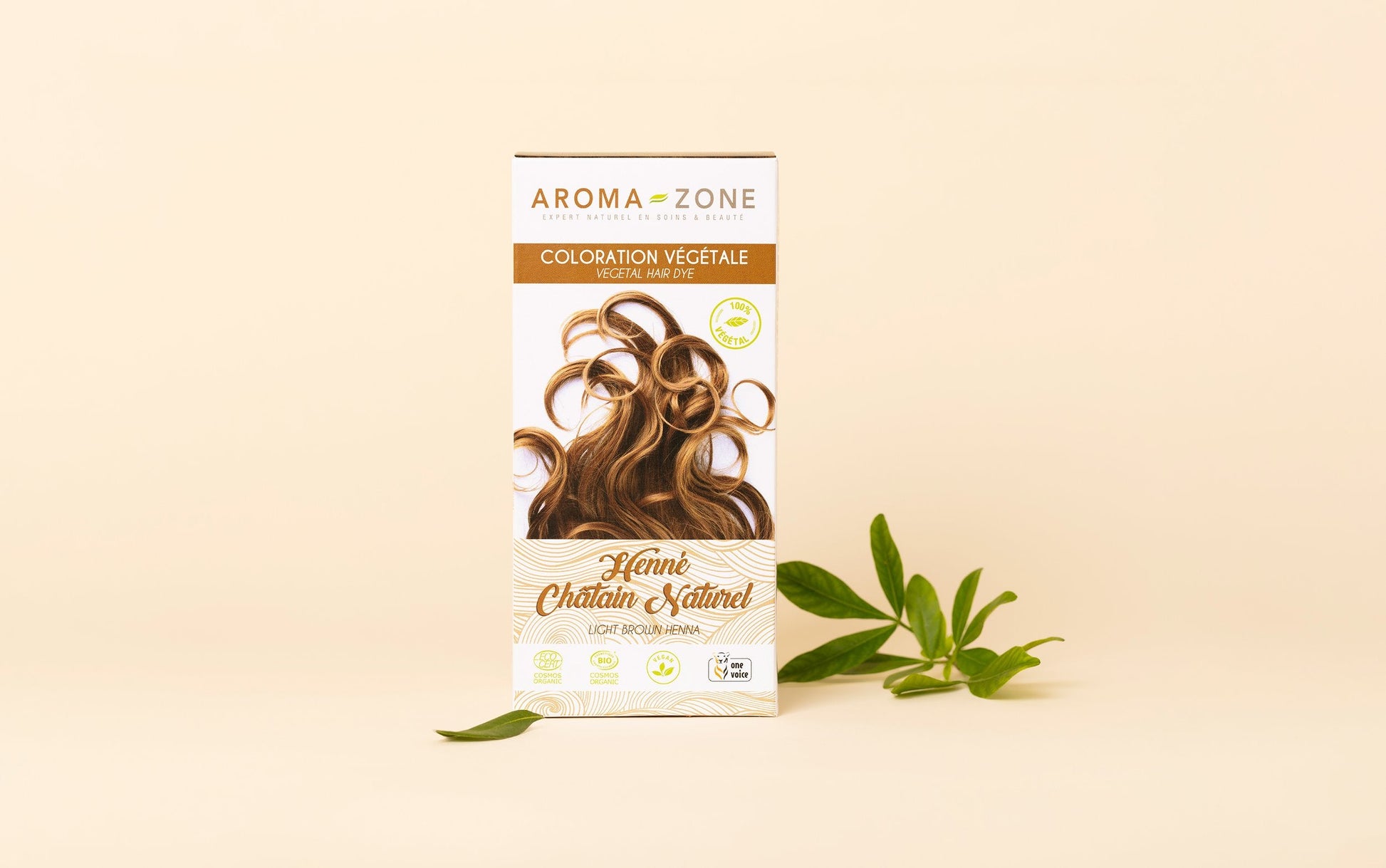 Aroma Zone- Henné Châtain naturel BIO - coloration végétale | DjieFall