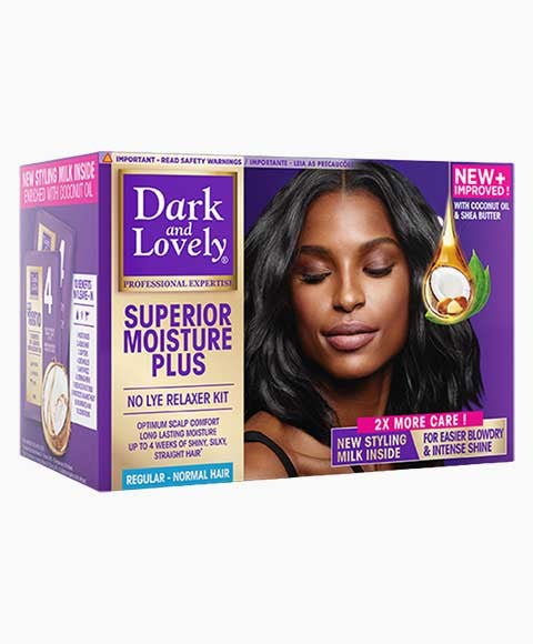 Dark And Lovely Moisture Plus Kit Défrisant Sans Soude Normal