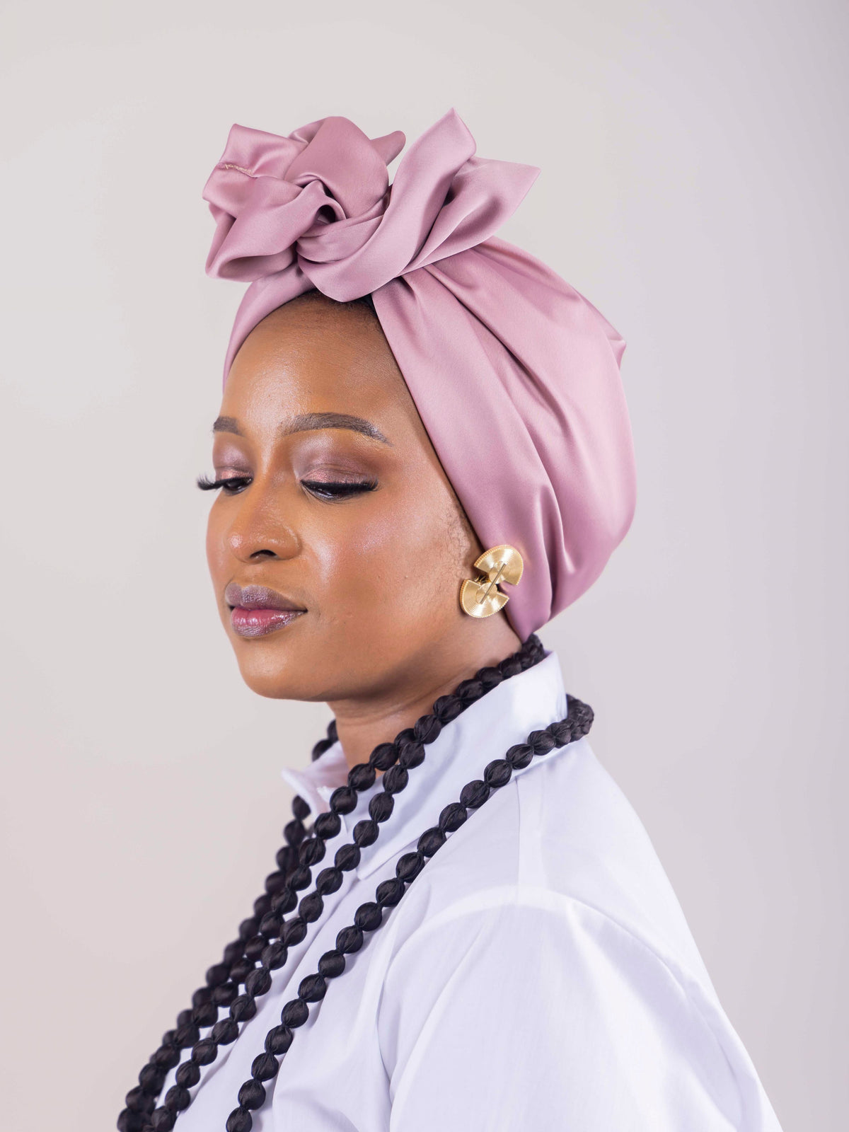 Djie Fall Silk - Turban Djenam