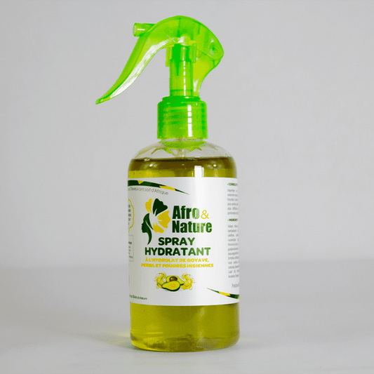Afro Nature - Spray hydratant à  l'huile d'avocat et à l'hydrolat de goyave et persil | DjieFall