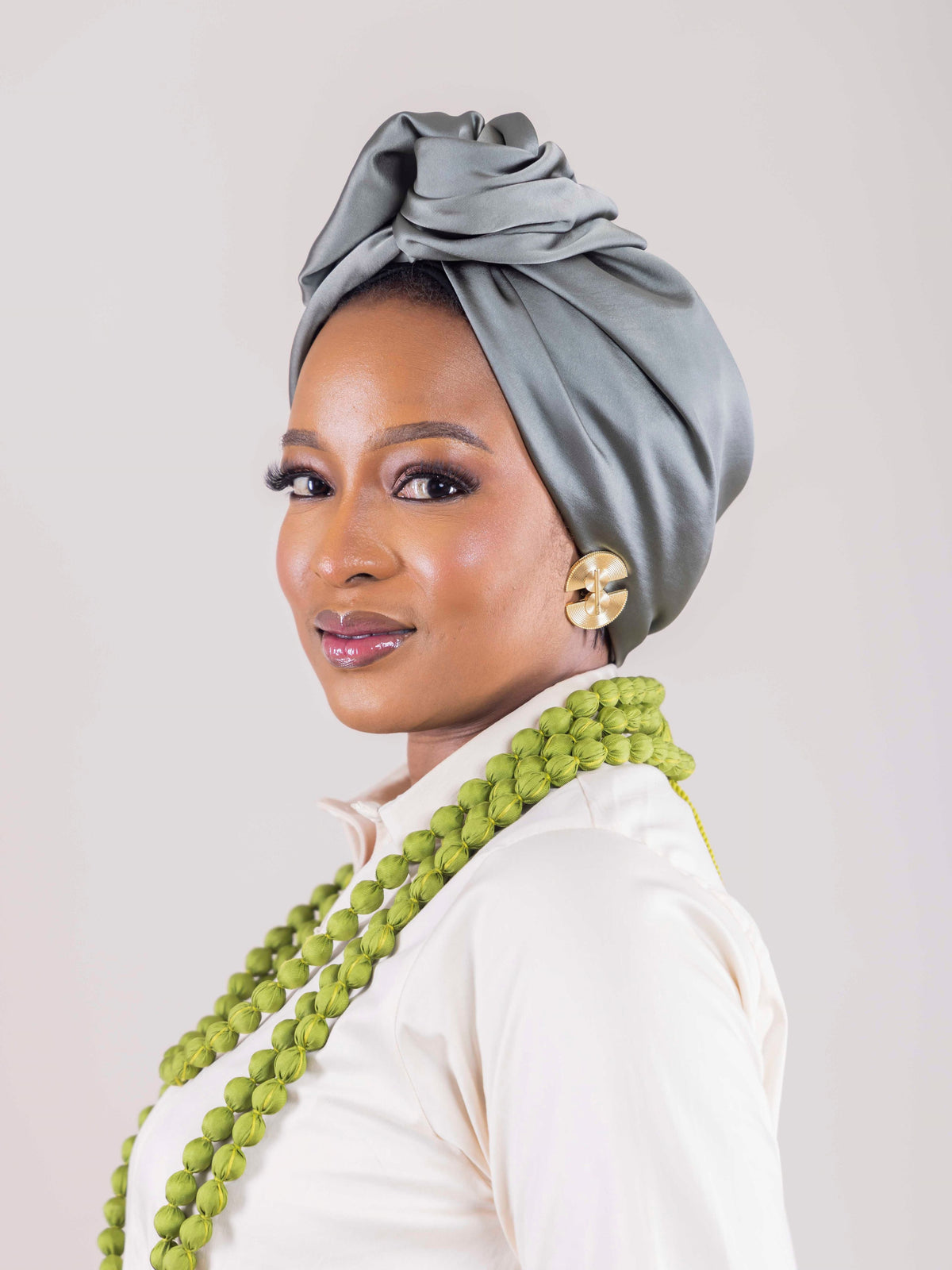 Djie Fall Silk - Turban Djenam