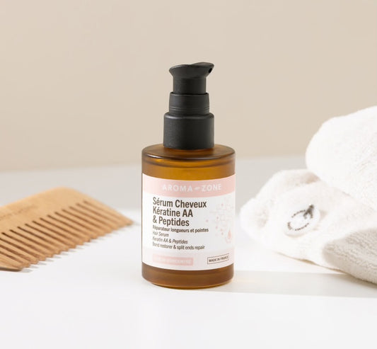 Aroma Zone - Sérum Cheveux Kératine AA & Peptides