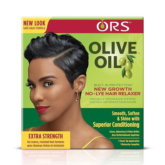 ORS Olive Oil New Growth No Lye Relaxer Extra Strength - Super | DjieFall