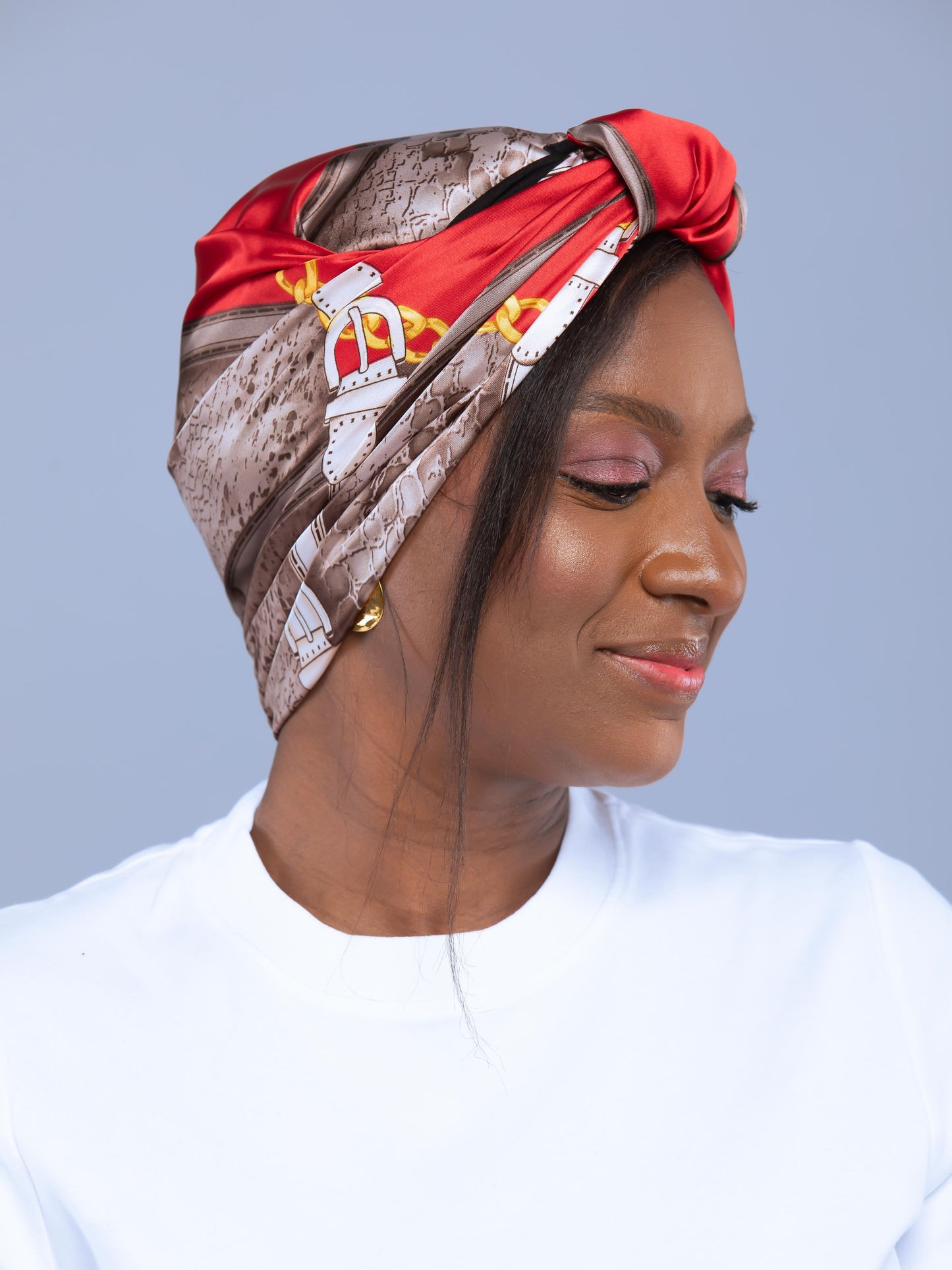 Djie Fall Silk - Turban Madina