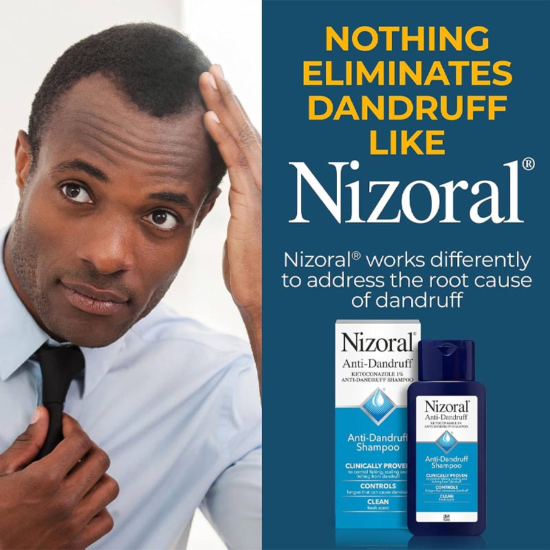 Nizoral Anti-Dandruff Nizoral Care Shampooing Anti-Démangeaisons et Pellicules