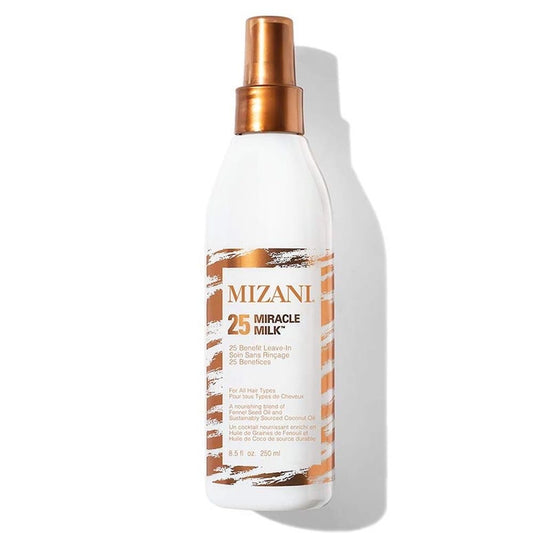 MIZANI 25 Benefit Miracle Milk Leave in Conditioner - Soin sans rinçage -  Spray protecteur de chaleur et démêlant