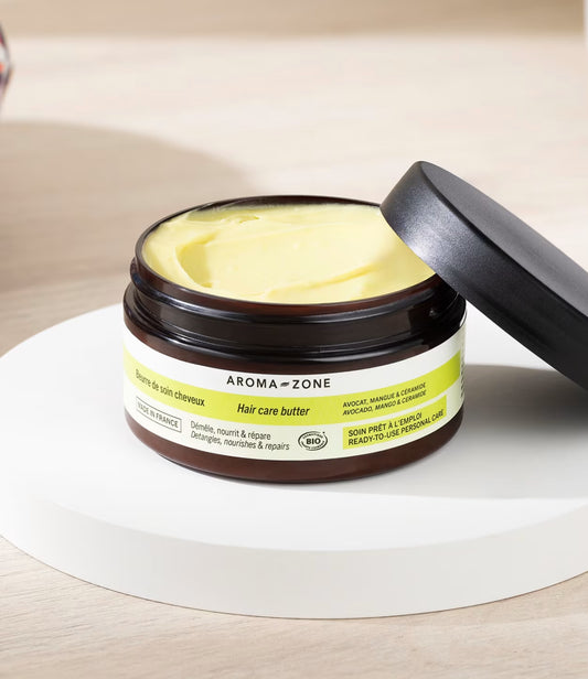Aroma Zone - Beurre de soin cheveux Céramide NG & Acide hyaluronique