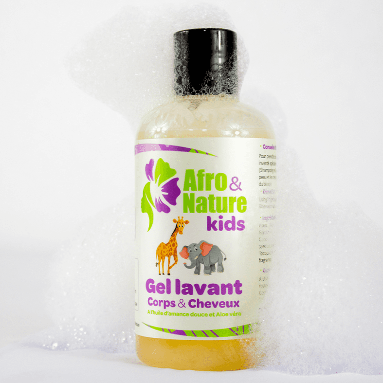 Afro Nature - Gel Lavant Corsp et Cheveux Kids | DjieFall