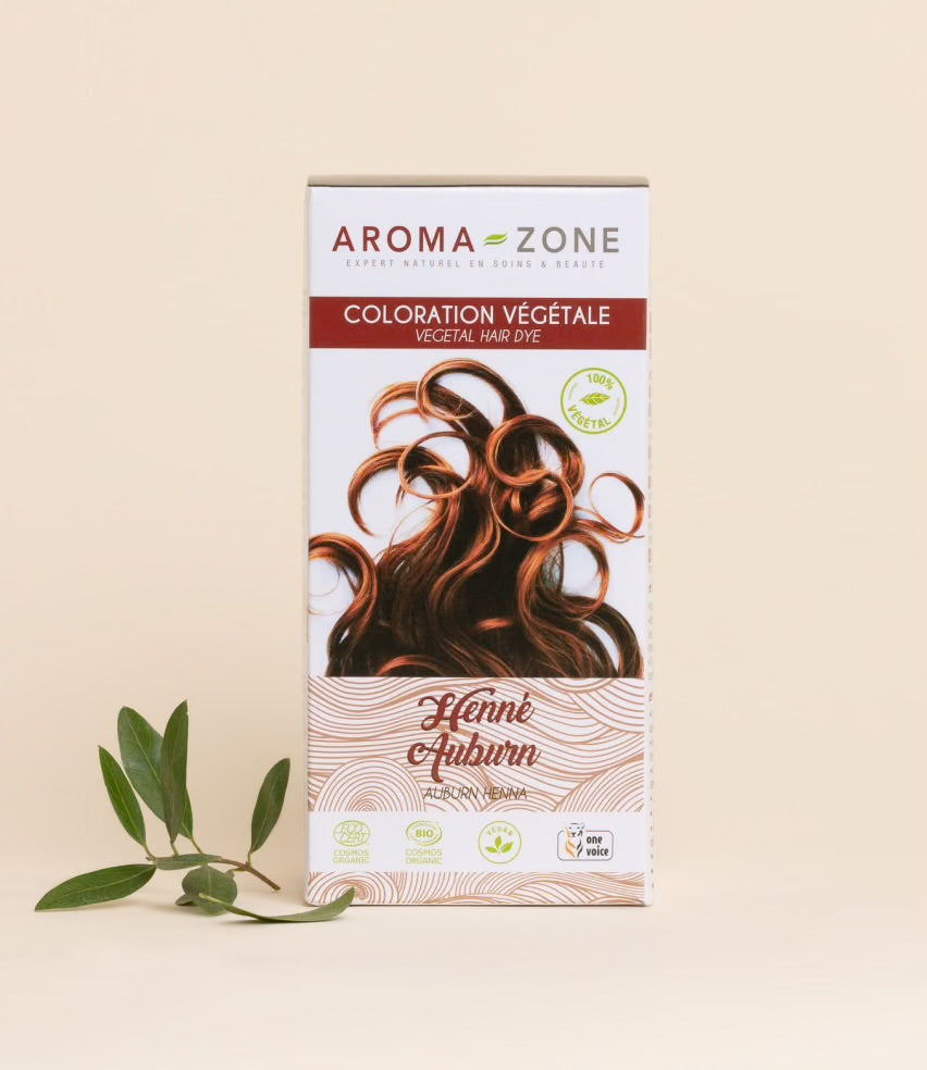 Aroma Zone - Henné Auburn BIO - coloration végétale