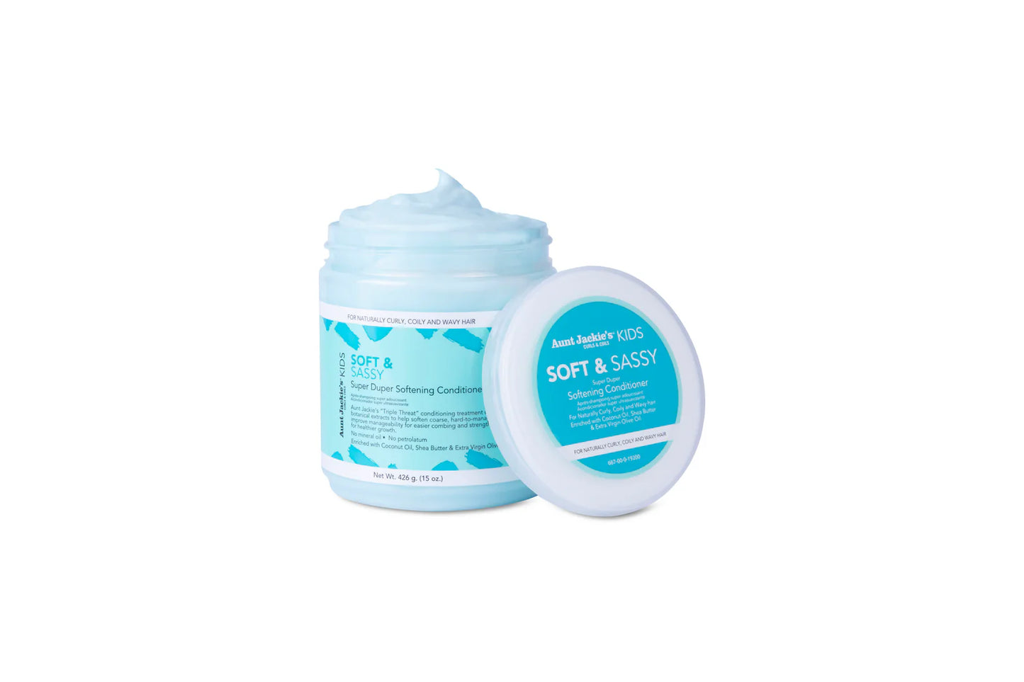 Aunt Jackies Aunt Jackies Soft And Sassy Super Duper Softening Conditioner - Masque super hydratant