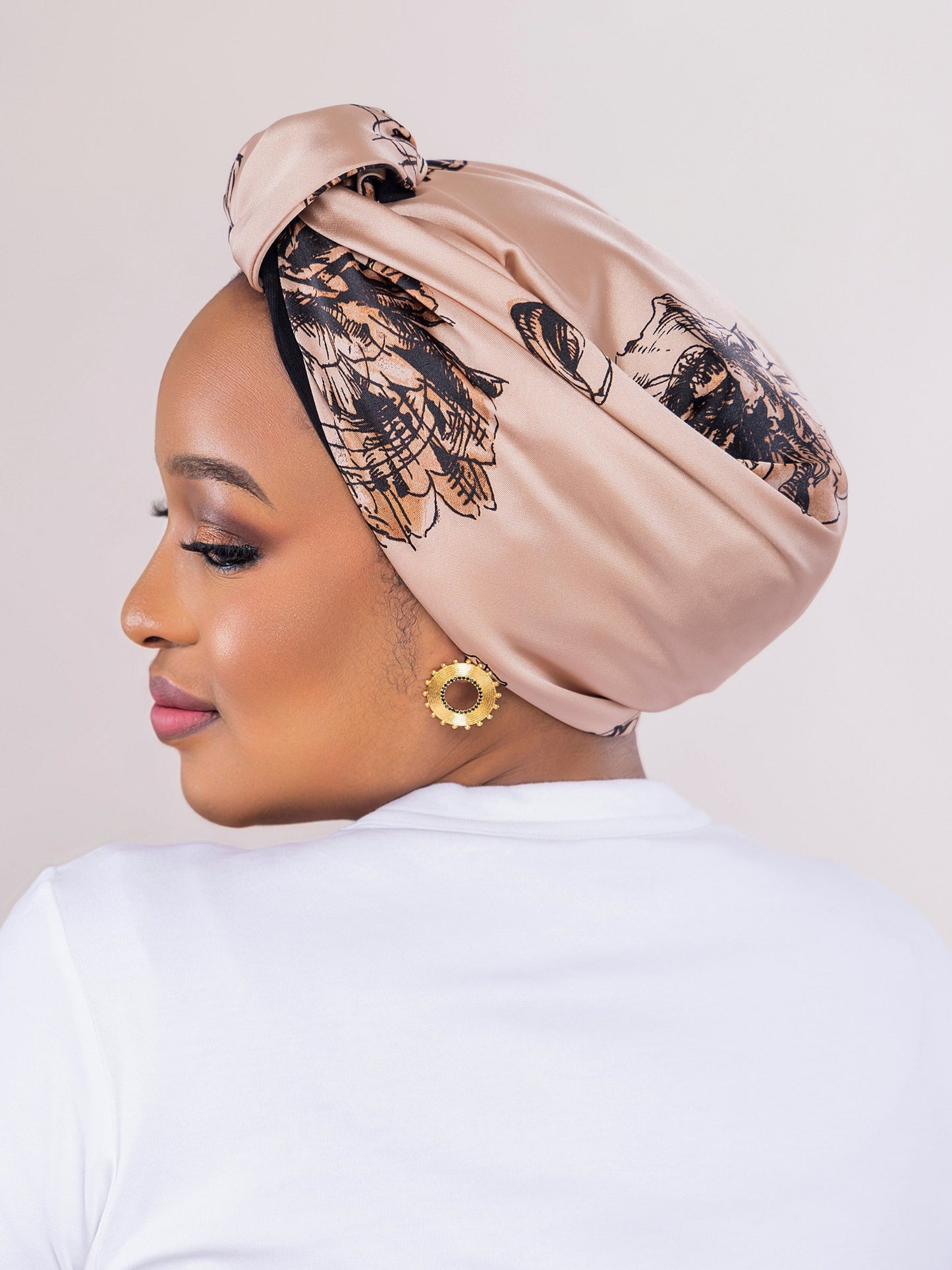 Djie Fall Silk - Turban Madina